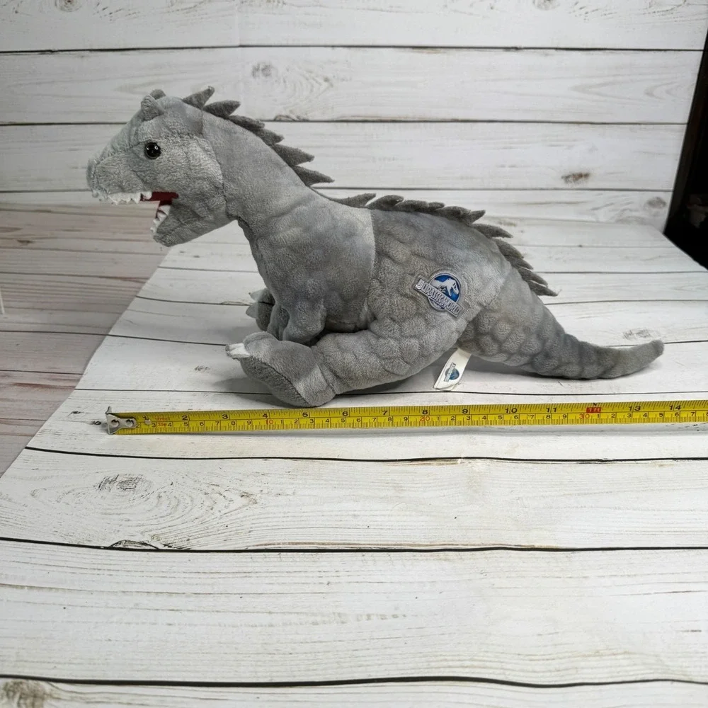 Jurassic World Indominus Rex Plush Dinosaur Gray Stuffed Toy 16